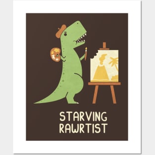 Starving Rawrtist Posters and Art